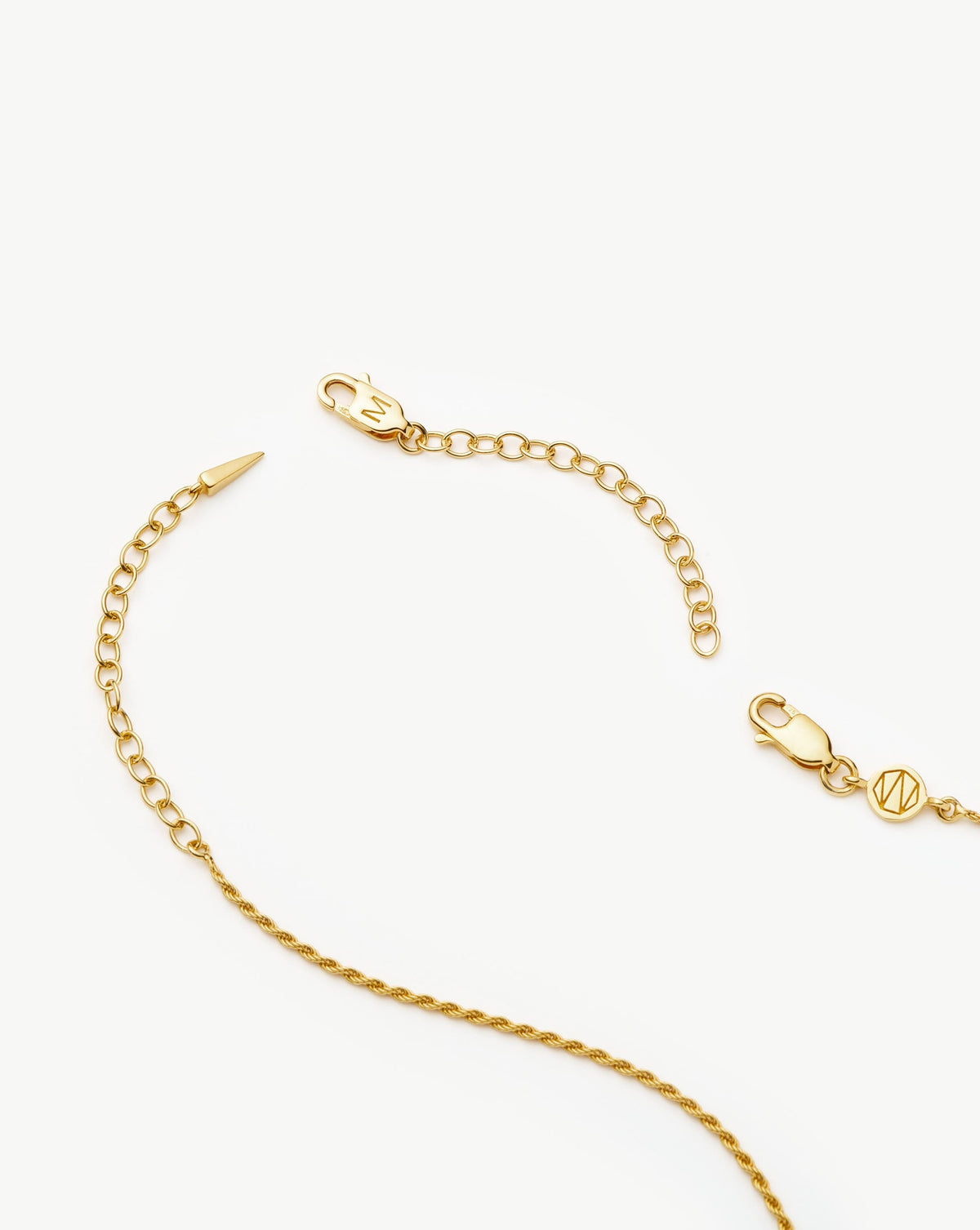 Adjustable Chain Necklace Extender | 18k Recycled Gold Vermeil