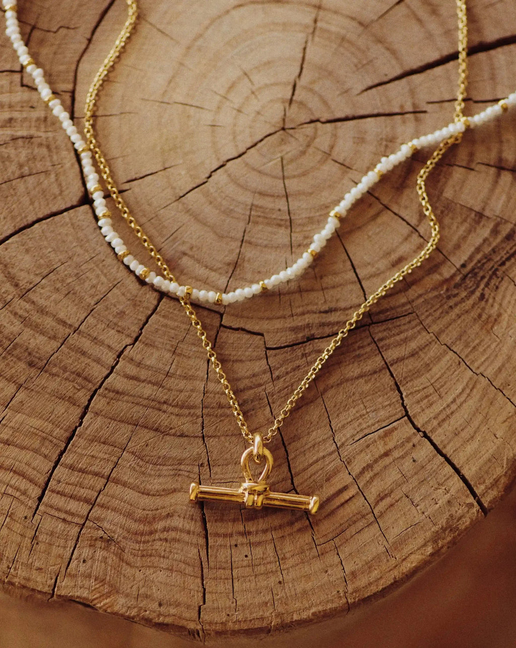 Andy Everyday Pearl Set | 18k Gold Plated, Pearl