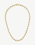 Classic Paperclip Chain Necklace | 18k Gold Plated