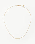 Solid Gold Twisted Short Chain Necklace