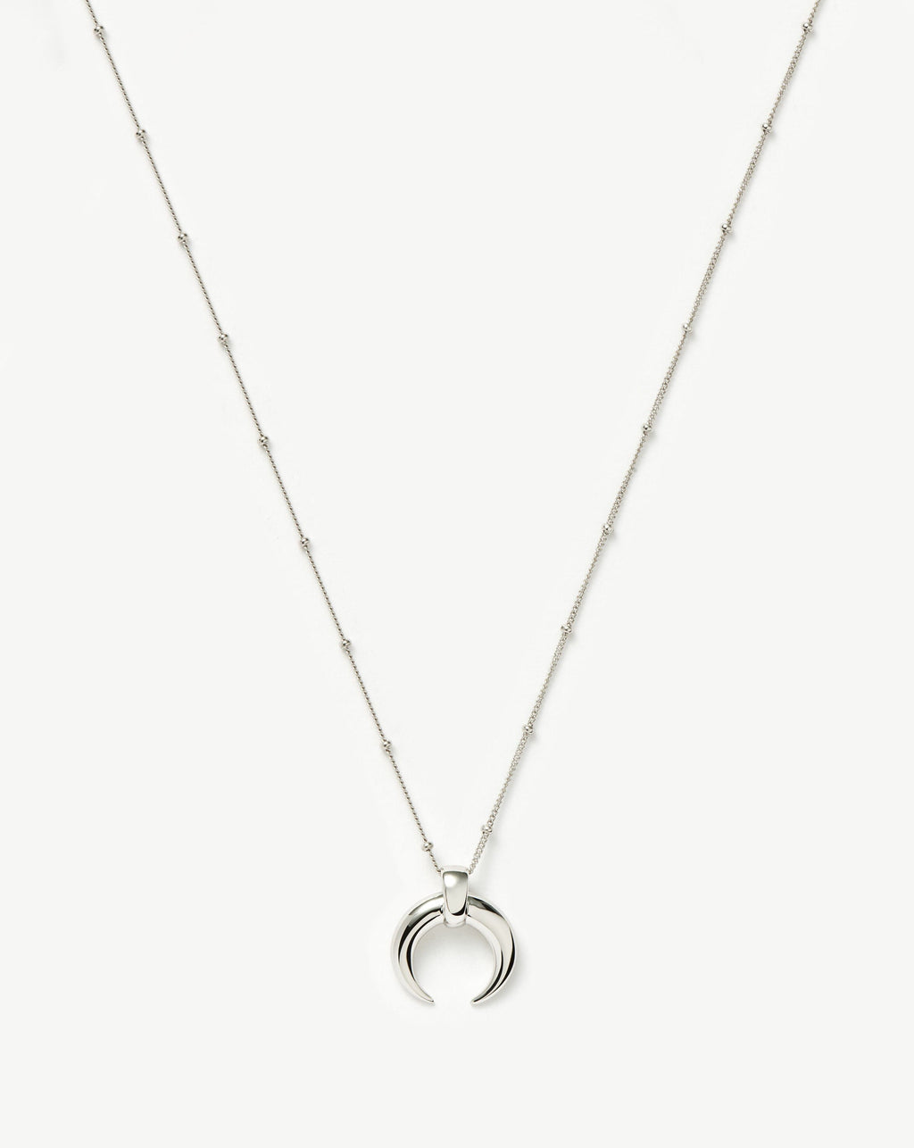 Lucy Williams Large Horn Pendant Necklace