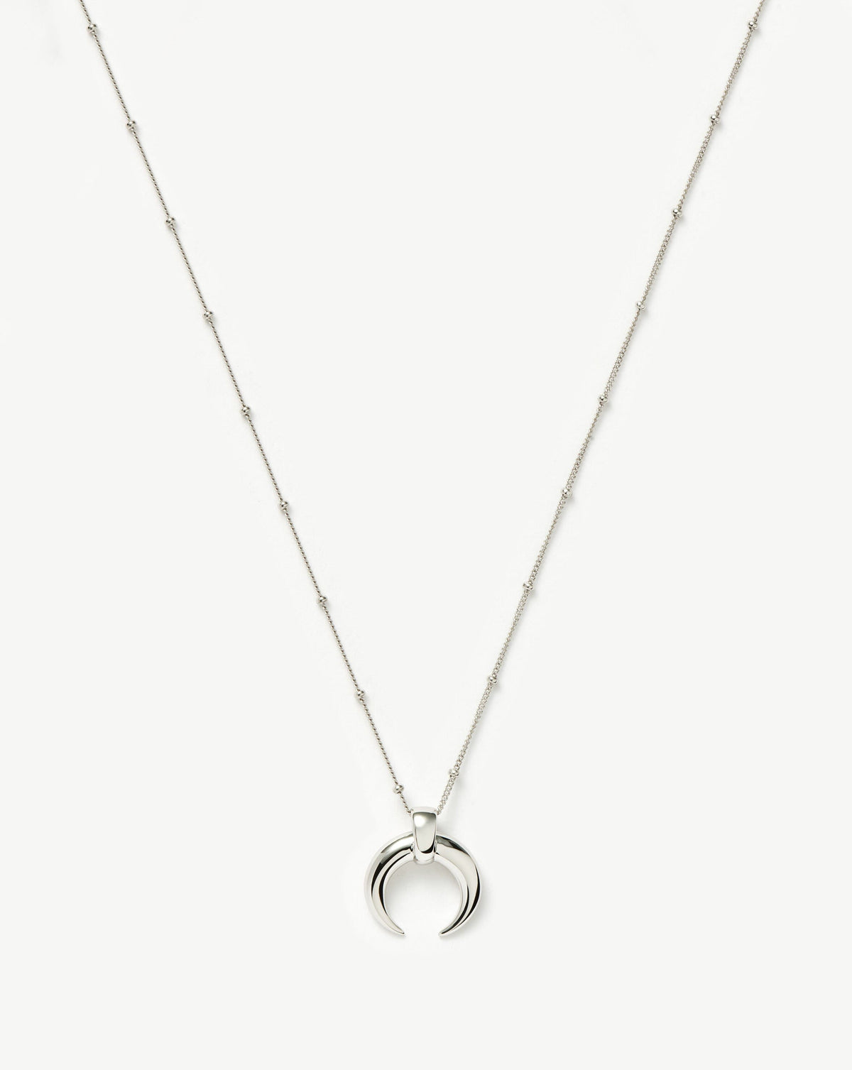 Lucy Williams Large Horn Pendant Necklace