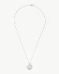 Lucy Williams Long Engravable Roman Arc Coin Necklace