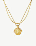 The Roman Arc Necklace Set | 18k Gold Plated /  18k Gold Plated Vermeil