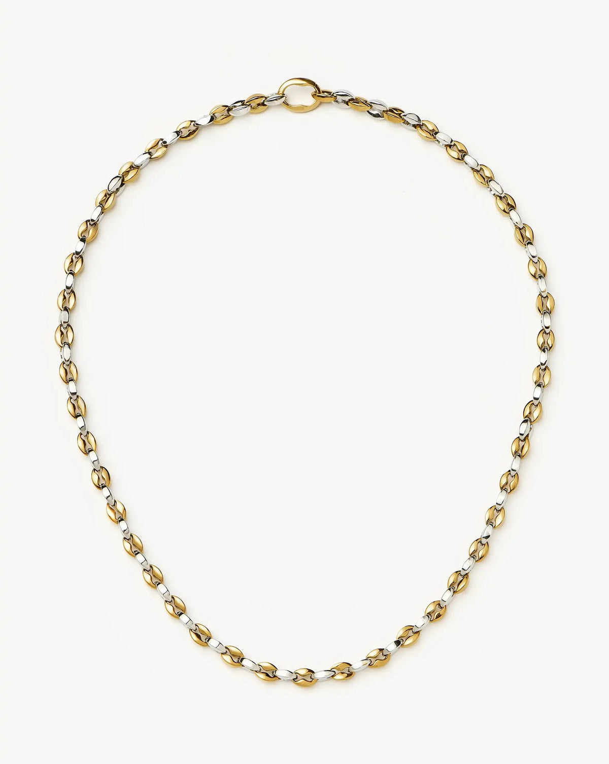 Mariner Short Chain Necklace | 18k Gold Plated/Platinum Plated