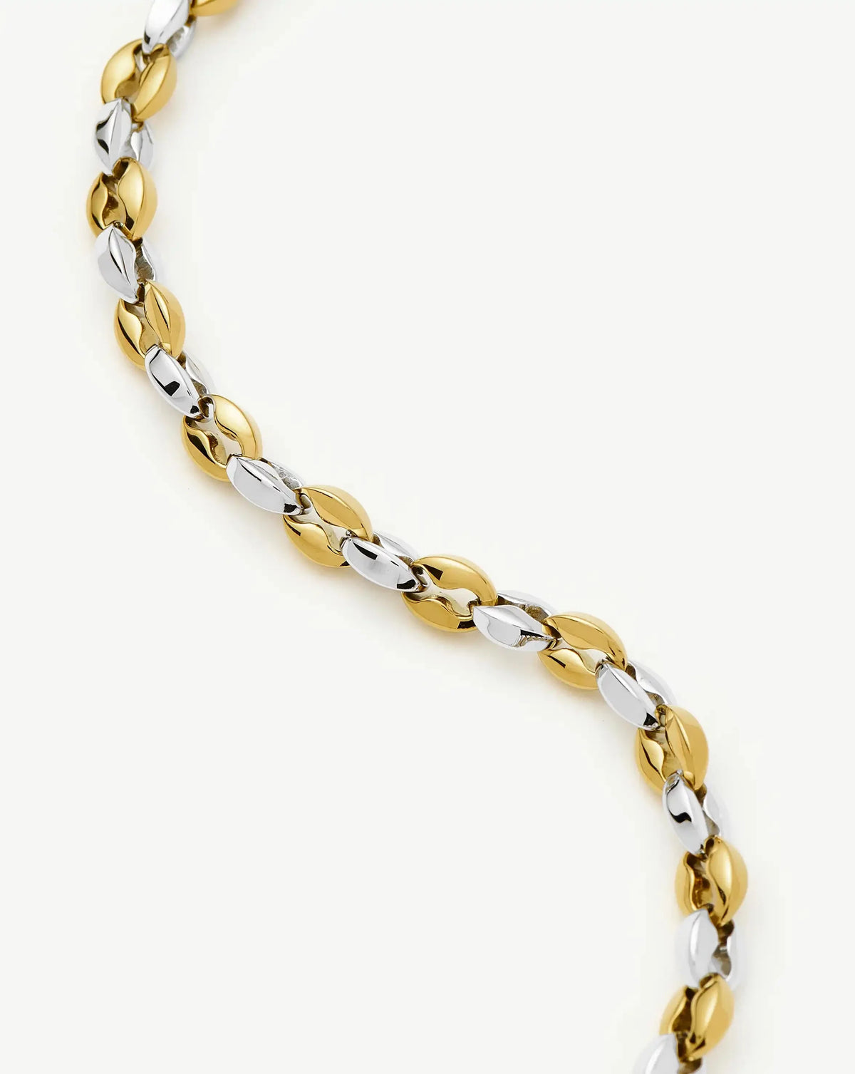 Mariner Short Chain Necklace | 18k Gold Plated/Platinum Plated
