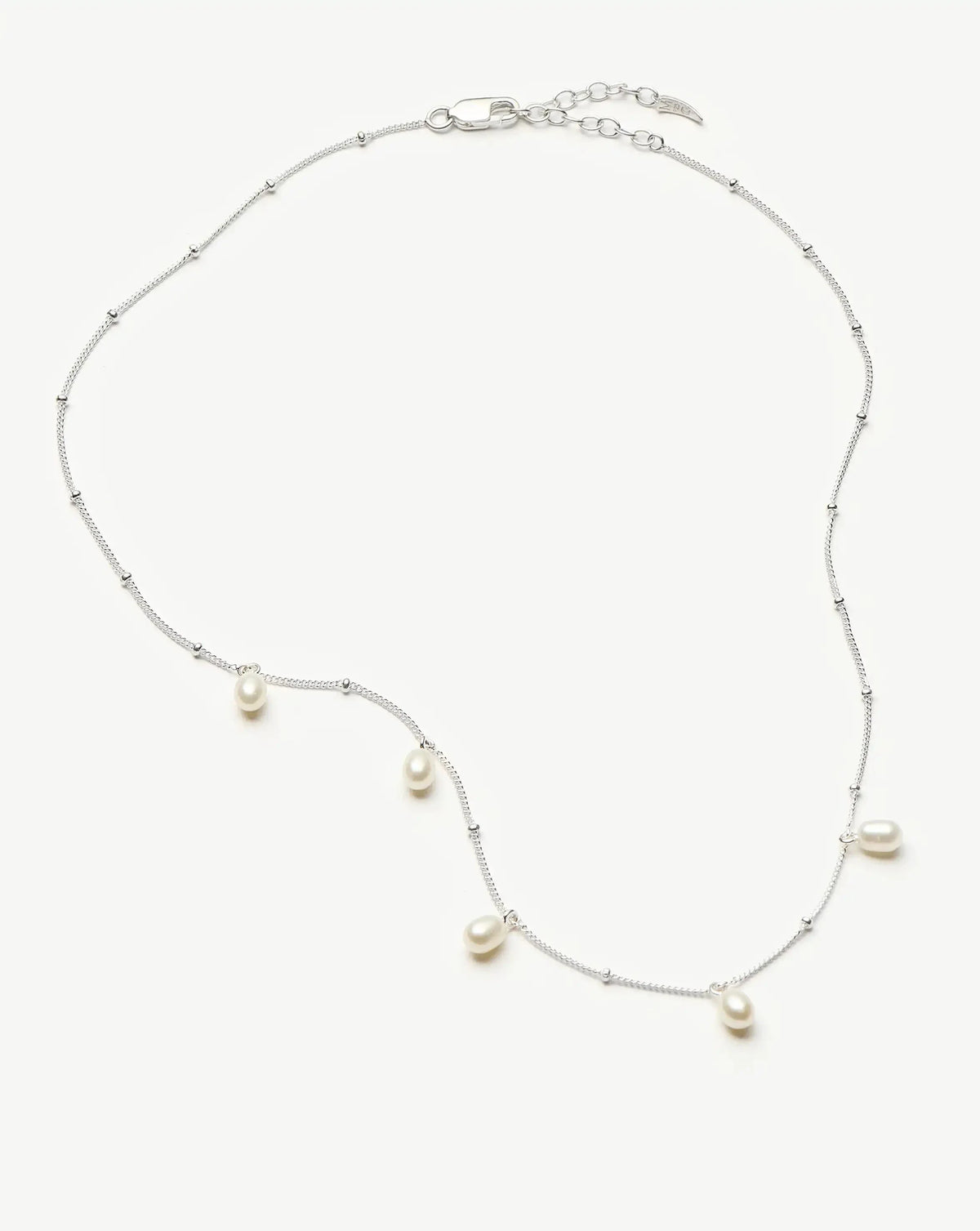 Pearl Baya Baroque Chain Choker | Sterling Silver/Pearl