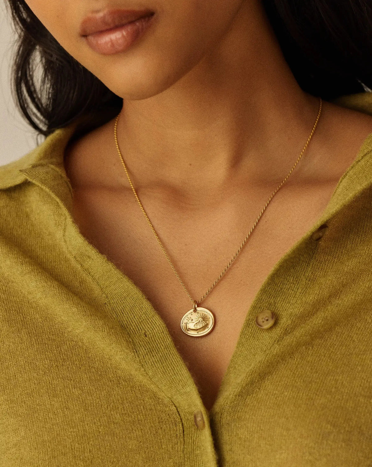 The Fortune Talisman Necklace | 18k Gold Plated