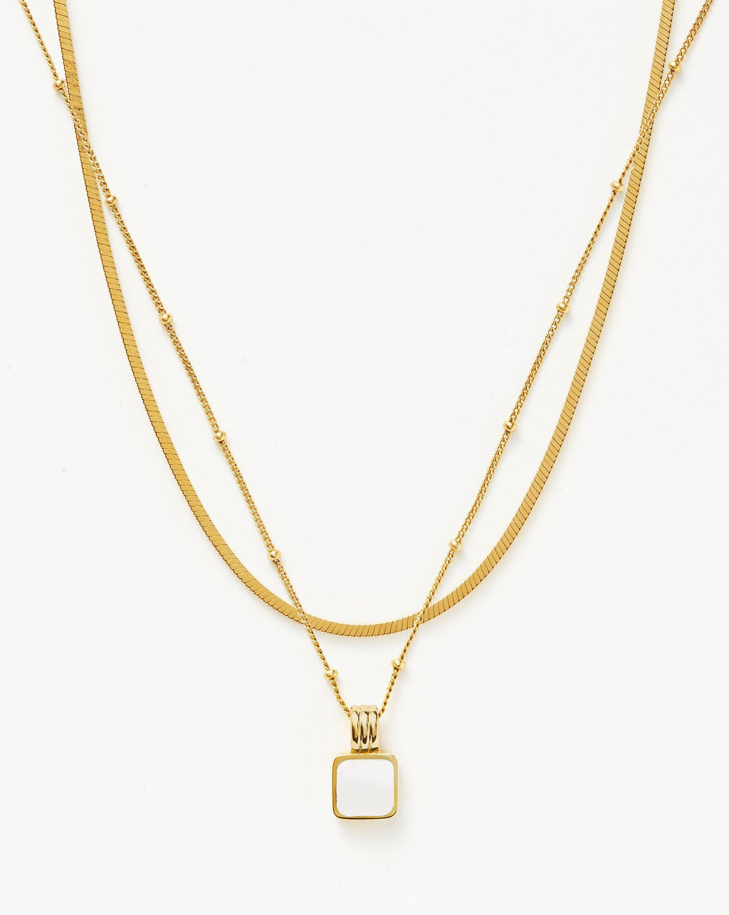 The Signature Gemstone Necklace Set